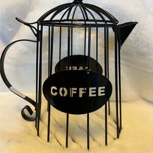 Unique, Metal coffee pot holder